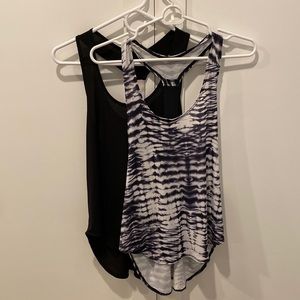 Onzie low back racer tank tops